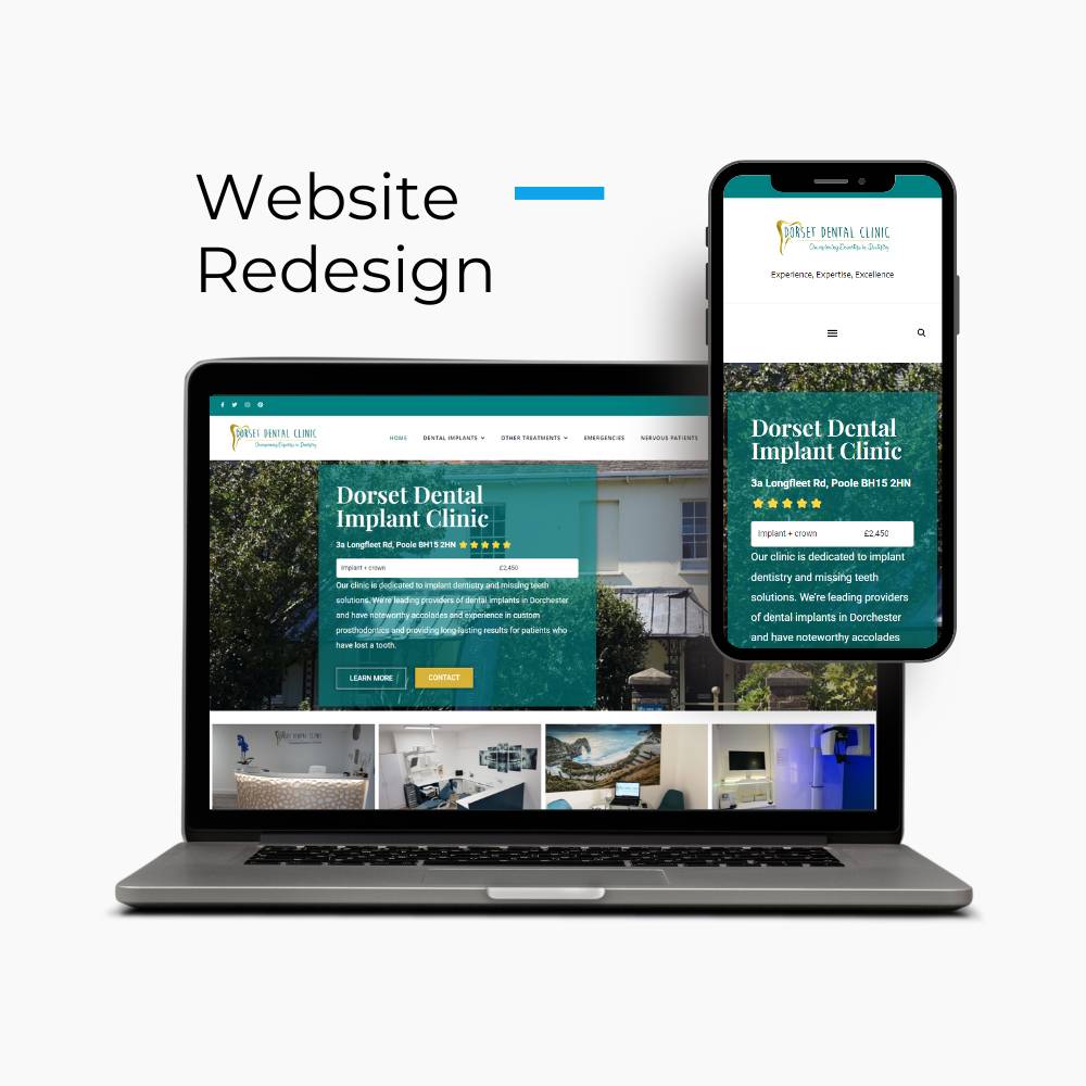 dorset dental website design